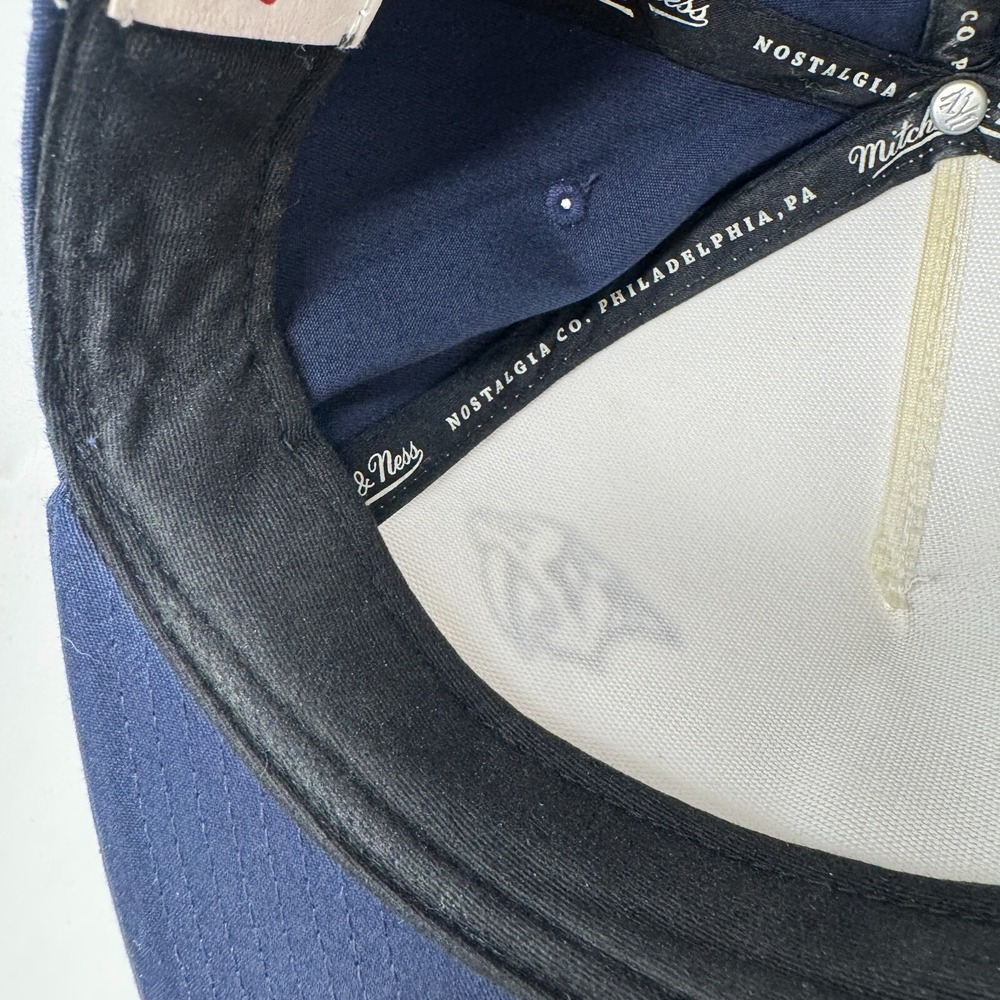 Mitchell & Ness Nashville Predators NHL Hockey Snapback Hat Cap Blue‎ - Picture 14 of 16